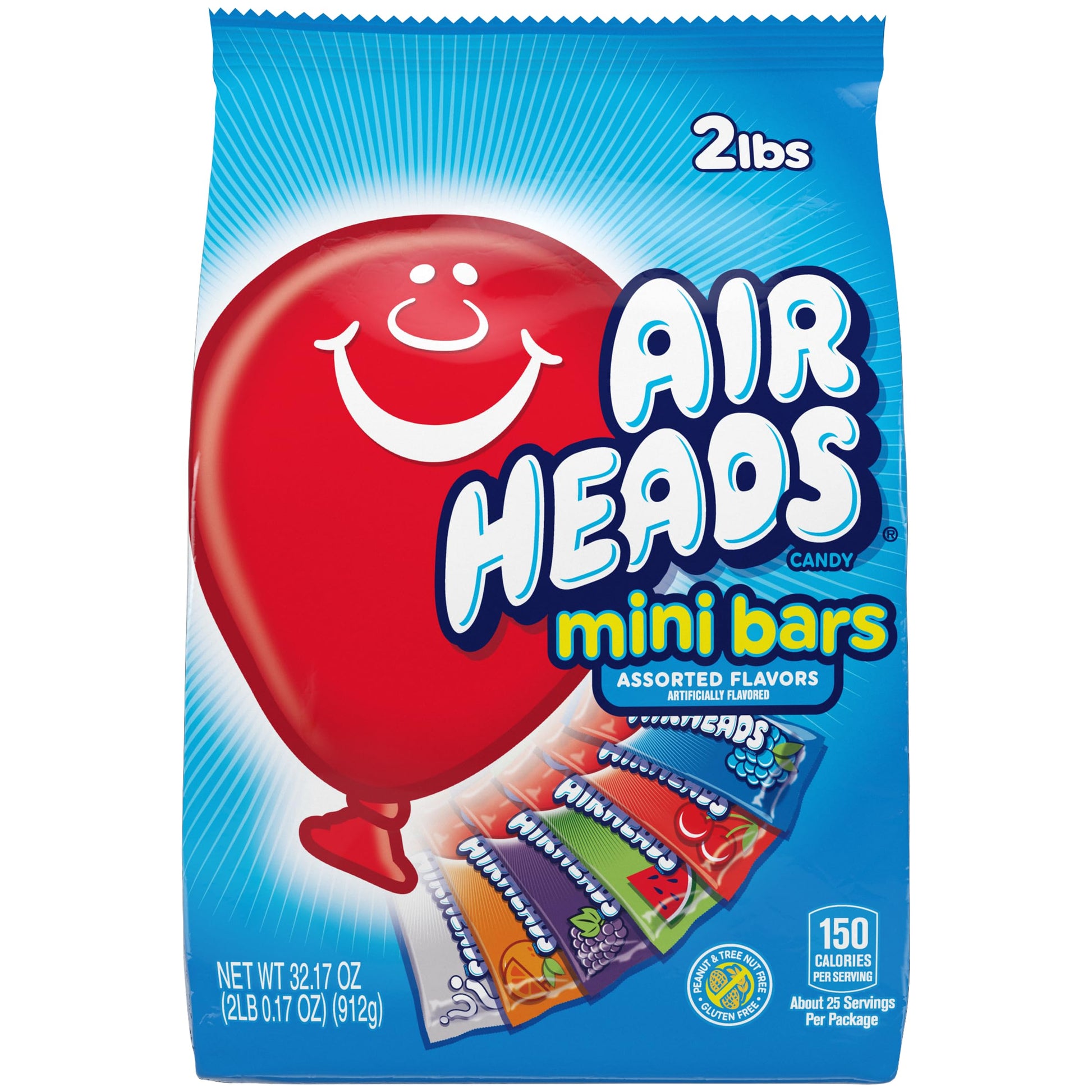 Airheads Chewy Fruity Taffy Bar