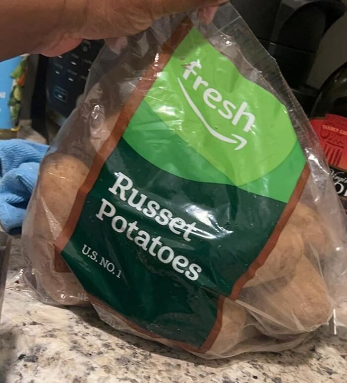 Fresh Farm Russet Potatoes (1kg)