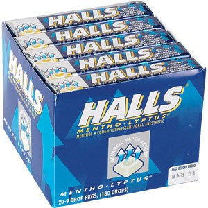 Halls Menthol Soothing Throat Candy