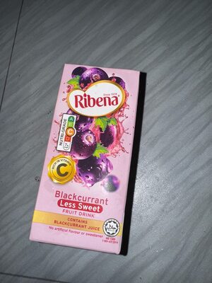Ribena Rich Blackcurrant Fruit Drink